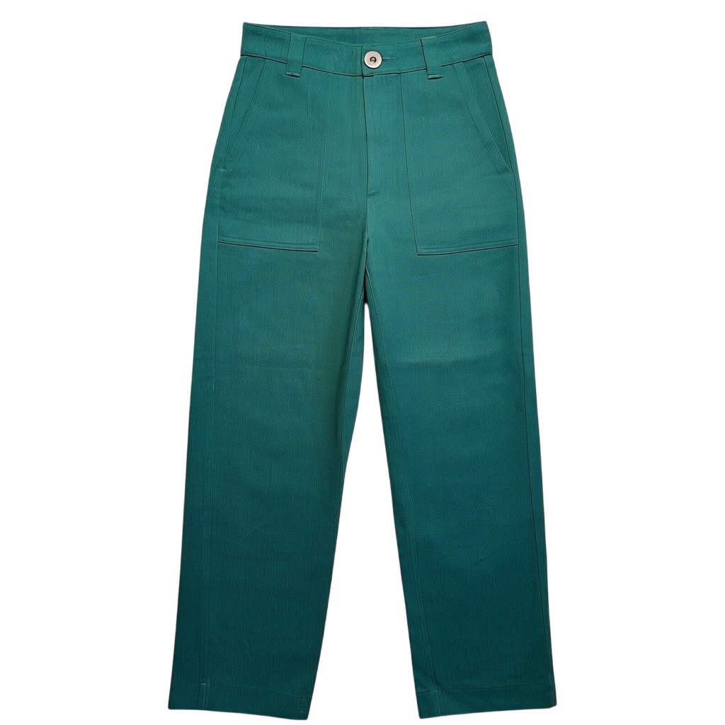 Beaton Pants 6 Womens Green Utility Cotton Canvas Workwear Made In Canada